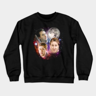 Peep Show Gerard Moon Meme Crewneck Sweatshirt